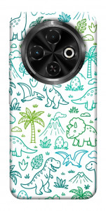 Чехол Dino pattern для TECNO Spark 30C (KL5n)