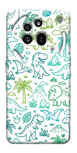 Чехол Dino pattern для Nothing Phone (3a) Pro
