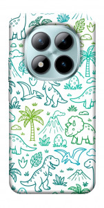 Чехол Dino pattern для Xiaomi Redmi Note 15 Pro 5G