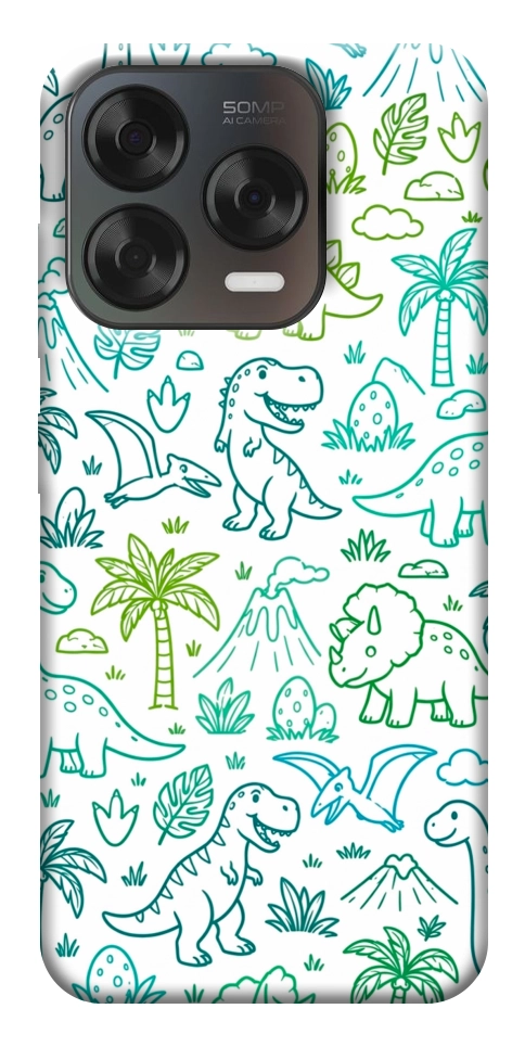Чохол Dino pattern для ZTE Nubia V70 Design