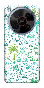 Чохол Dino pattern для ZTE Nubia V70 Max