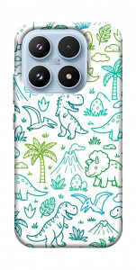 Чехол Dino pattern для Xiaomi 17