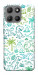 Чехол Dino pattern для Motorola Moto G15 Power
