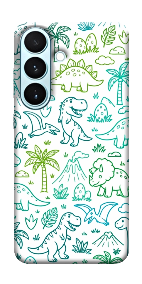 Чехол Dino pattern для Galaxy S26
