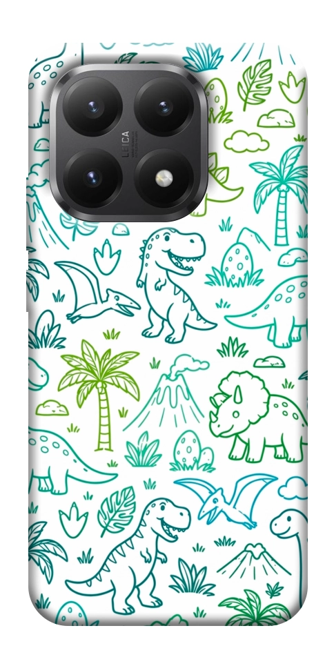Чехол Dino pattern для Xiaomi 15T