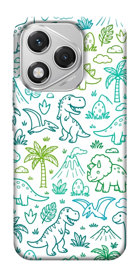 Чохол Dino pattern для Huawei Honor 400 Lite