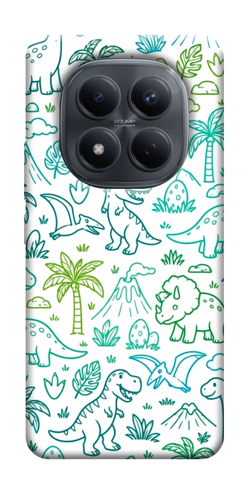Чохол Dino pattern для Xiaomi Redmi Note 15 5G (EU)