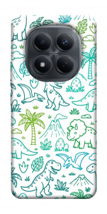 Чохол Dino pattern для Xiaomi Redmi Note 15 4G (EU)
