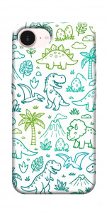 Чехол Dino pattern для iPhone 17e