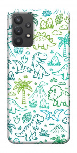 Чехол Dino pattern для Galaxy A32 5G