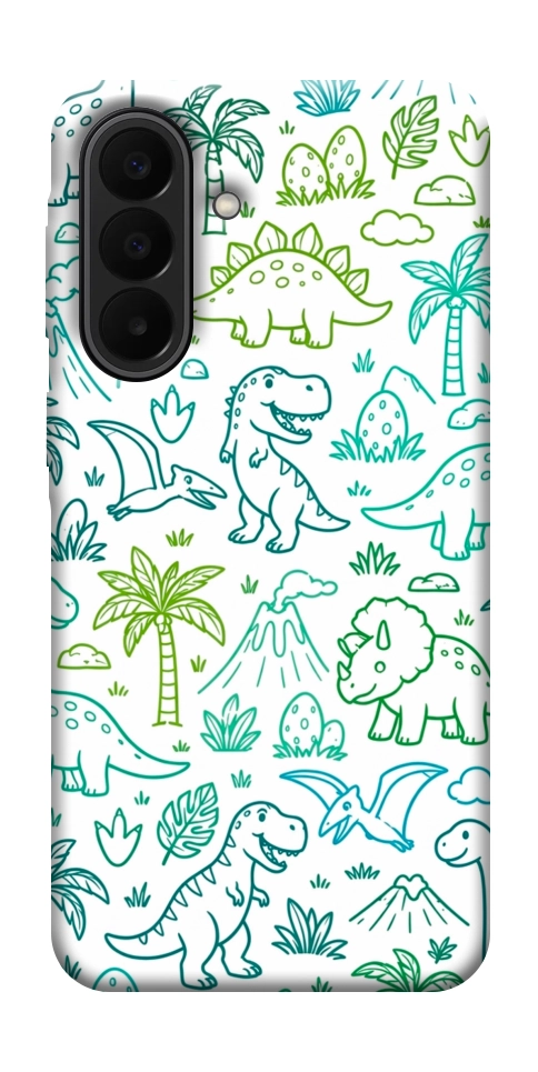 Чехол Dino pattern для Galaxy A27