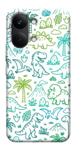 Чехол Dino pattern для Xiaomi Poco X8 Pro Max