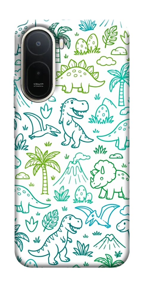 Чехол Dino pattern для Xiaomi Redmi A7 Pro 4G