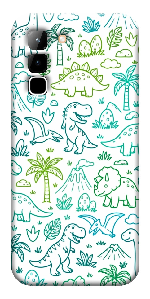 Чохол Dino pattern для Infinix Hot 70