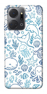Чехол Sea pattern для Huawei Honor X7a