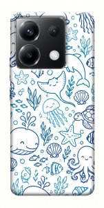 Чехол Sea pattern для Xiaomi Poco X6