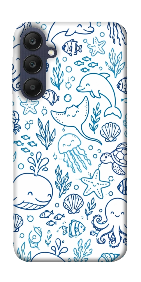 Чехол Sea pattern для Galaxy A25 5G