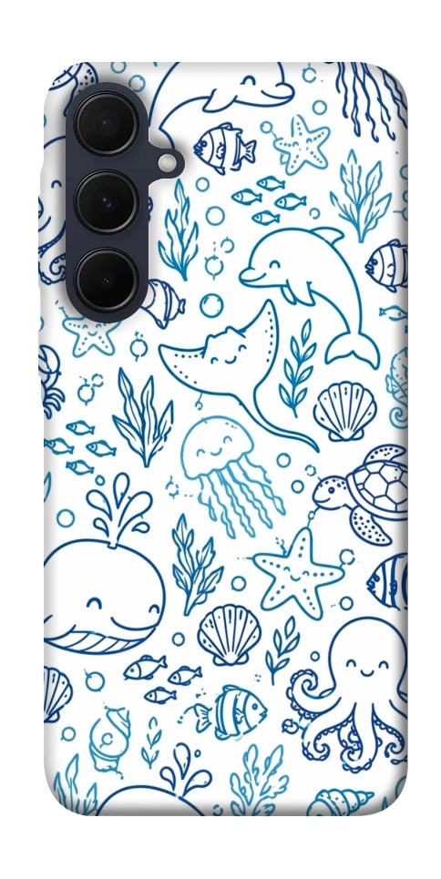 Чехол Sea pattern для Galaxy A35