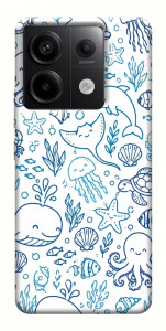 Чохол Sea pattern для Xiaomi Redmi Note 13 Pro 4G