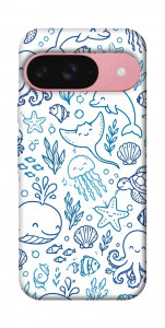 Чохол Sea pattern для Google Pixel 9