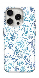 Чохол Sea pattern для iPhone 16 Pro Max
