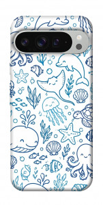 Чехол Sea pattern для Google Pixel 9 Pro XL