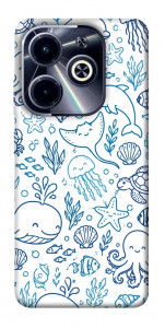 Чехол Sea pattern для TECNO Spark 20