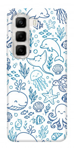 Чохол Sea pattern для Infinix Hot 50 4G