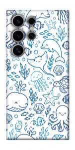 Чехол Sea pattern для Galaxy S25 Ultra