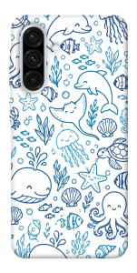 Чехол Sea pattern для Galaxy A56 5G