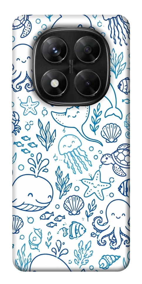 Чехол Sea pattern для Xiaomi Redmi Note 14 Pro 5G