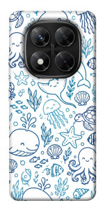 Чехол Sea pattern для Xiaomi Redmi Note 14 Pro 5G