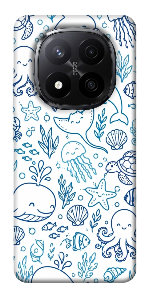 Чехол Sea pattern для Xiaomi Redmi Note 14 Pro+ 5G