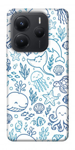 Чехол Sea pattern для Xiaomi Redmi Note 14 5G
