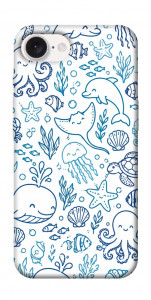 Чехол Sea pattern для iPhone 16e