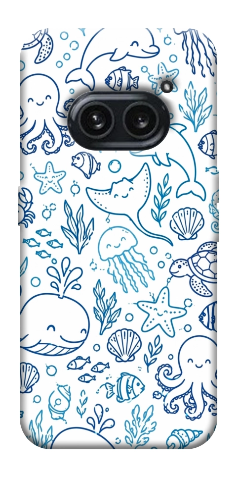 Чехол Sea pattern для Nothing Phone (2a)