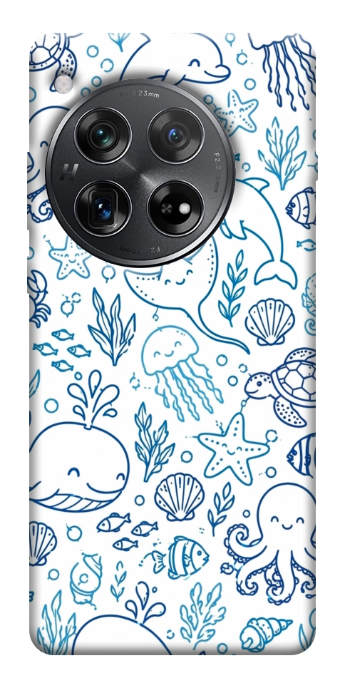 Чехол Sea pattern для OnePlus 12