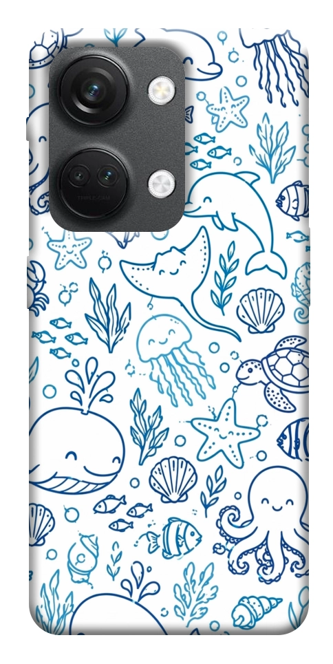 Чехол Sea pattern для OnePlus Nord 3