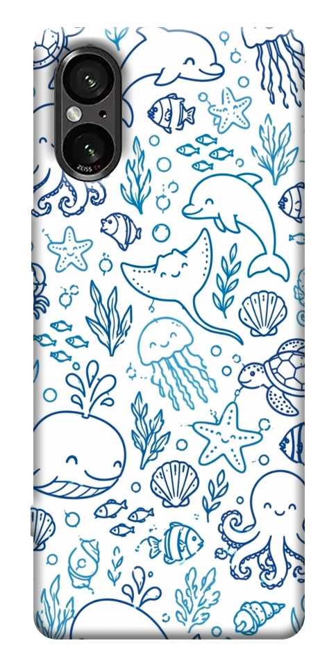 Чехол Sea pattern для Sony Xperia 5 V