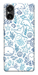 Чехол Sea pattern для Sony Xperia 5 V