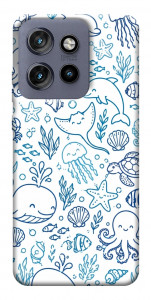 Чохол Sea pattern для Motorola Edge 50 Neo