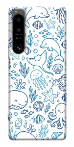Чехол Sea pattern для Sony Xperia 1 IV
