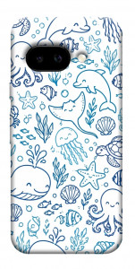 Чехол Sea pattern для Google Pixel 9a