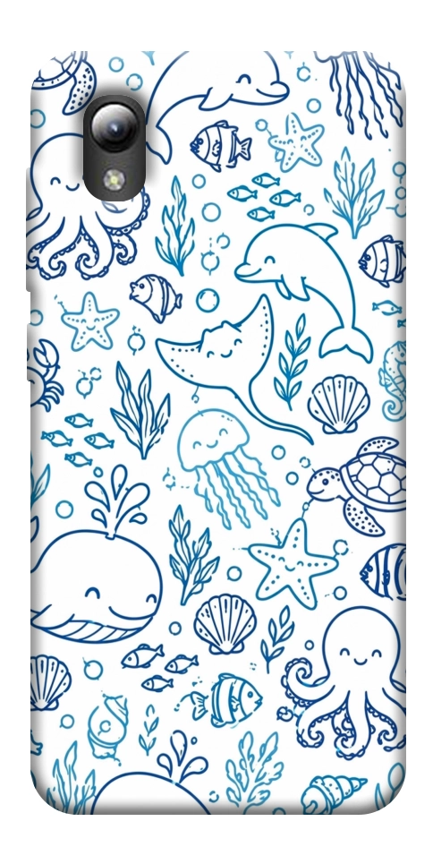 Чохол Sea pattern для ZTE Blade A3 (2019)