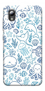 Чохол Sea pattern для ZTE Blade A3 (2019)