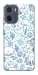 Чехол Sea pattern для Motorola Moto E15