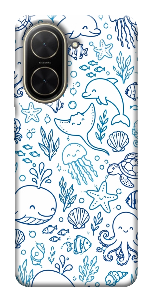 Чохол Sea pattern для Xiaomi Poco C71