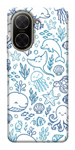 Чохол Sea pattern для Xiaomi Poco C71