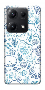 Чохол Sea pattern для Xiaomi Redmi Note 14S