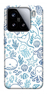 Чехол Sea pattern для Xiaomi 15